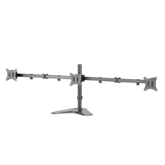 Uchwyt na 3 monitory, 17-27 cali, max 7kg na ramie 