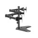 Uchwyt na 3 monitory, 17-27 cali, max 7kg na ramie 