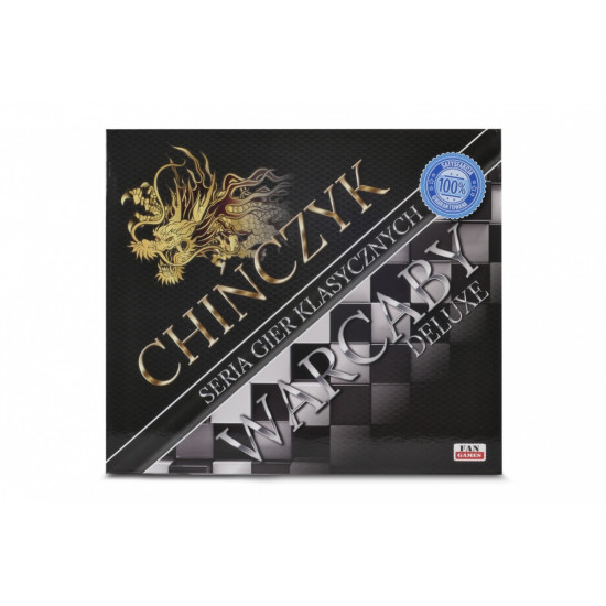 Gra klasyczna 2w1 Chińczyk-Warcaby deluxe