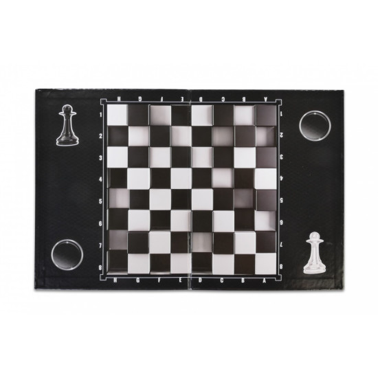 Gra klasyczna 2w1 Chińczyk-Warcaby deluxe