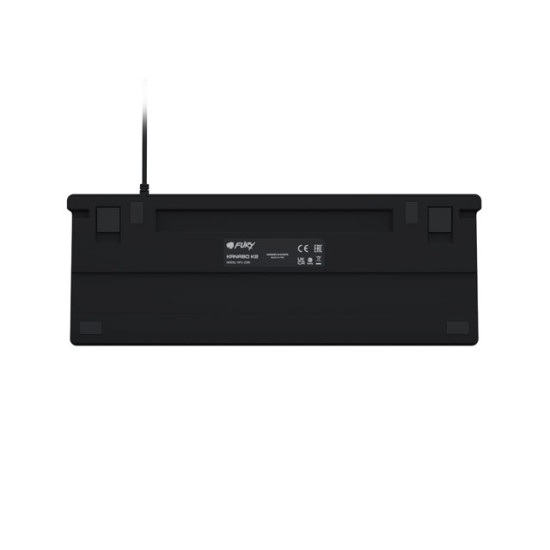Klawiatura Fury Kanabo K2 US czarno-szara, podświetlenie