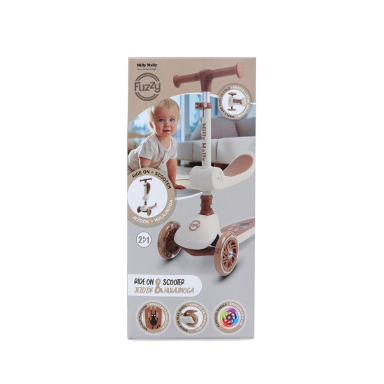 Hulajnoga Scooter Fuzzy Classic beżowa