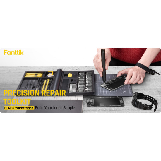 Wkrętak akumulatorowy E1 Nex Workstation, zestaw