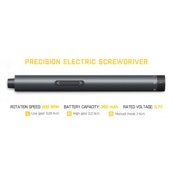 Wkrętak akumulatorowy E1 Nex Workstation, zestaw