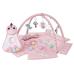 Mata edukacyjna Dino Pink TinyMini różowa