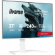 Monitor 27 cali GB2771HSU-W1 0.4ms,Fast IPS, HAS (150) PIVOT,        1xUSB 3.2, 1xUSB C, 240Hz, DP, 2xHDMI,Adaptive G-SYNC - 1920 x 1080 @48-240Hz Dis