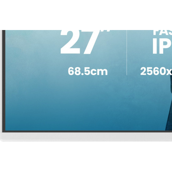 Monitor  27 cali GB2771QSU-W1 QHD,Fast IPS,200Hz,HAS (150) PIVOT,     2xUSB 3.2, 2xUSB C, 0,5ms, 2xHDMI, DP, 350cd,Adaptive G-SYNC - 2560 x 1440    @4