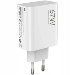 Ładowarka sieciowa 67W HyperCharge Combo TypeA 