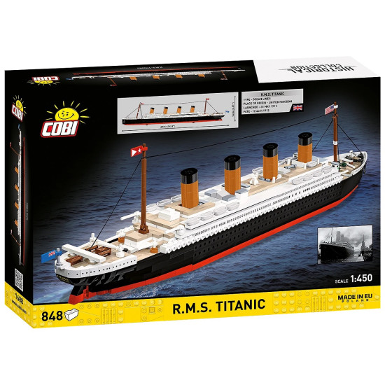 Klocki R.M.S. Titanic 848 elementów