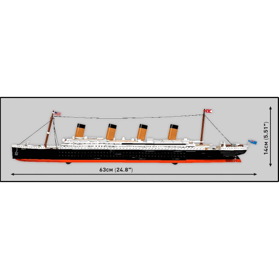 Klocki R.M.S. Titanic 848 elementów