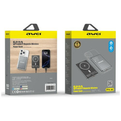 Powerbank PA-30 MagSafe 5000mAh indukcyjny szary 