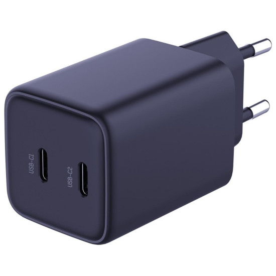 Ładowarka sieciowa Hyper Charger PD 45W GaN QC4+ PPS 2C czarna 