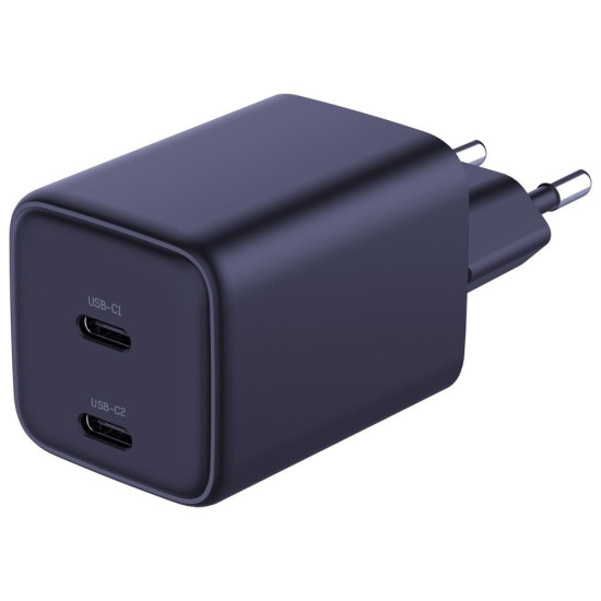 Ładowarka sieciowa Hyper Charger PD 45W GaN QC4+ PPS 2C czarna 