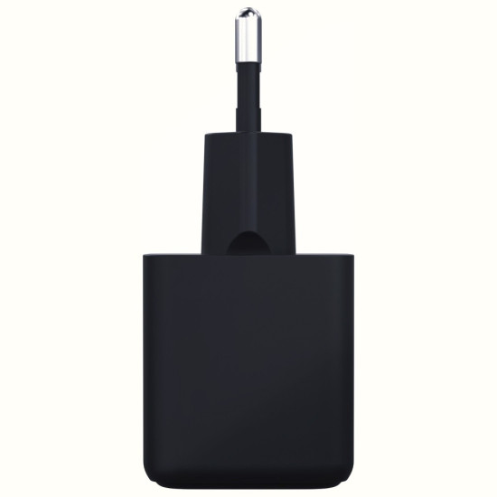 Ładowarka sieciowa Hyper GaN 20W 1xUSB-A 1xUSB-C PD QC4+ czarna 