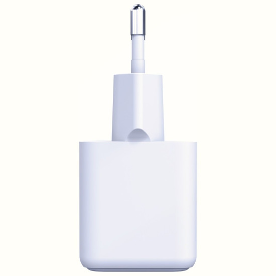 Ładowarka sieciowa Hyper GaN 20W 1xUSB-A 1xUSB-C PD QC4+ biała 