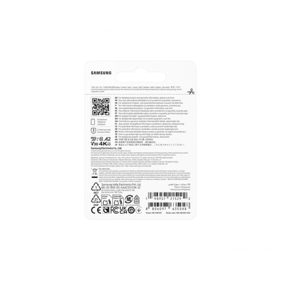 Karta pamięci MB-MB128T/WW T7 microSD 128GB 