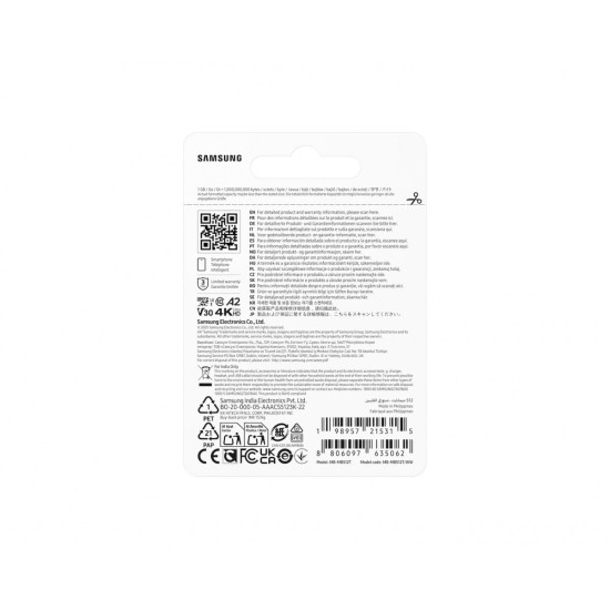 Karta pamięci MB-MB512T/WW T7 microSD 512GB 