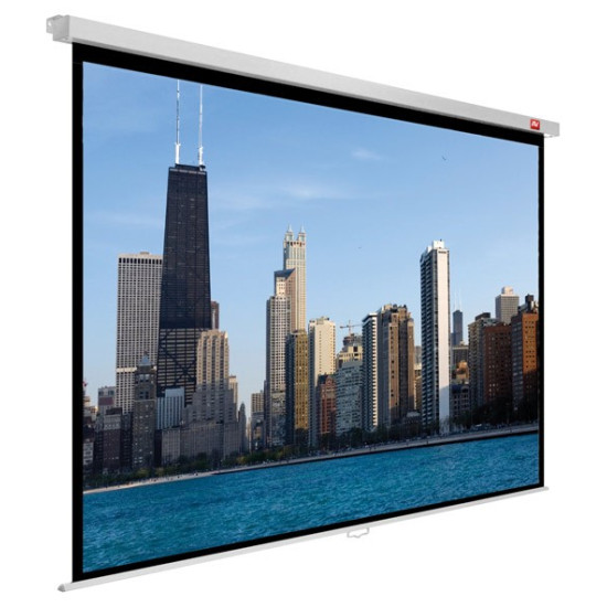 Ekran ścienny ręczny Video PRO 200, 4:3, 190x142.4cm, powierzchnia biała, matowa