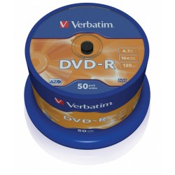 DVD-R 16x 4.7GB 50P CB             43548