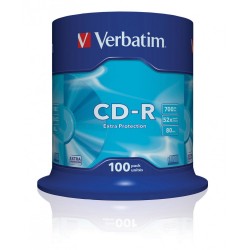 CD-R 52x 700MB 100P CB DL Ex Prot 43411