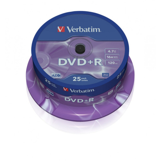 DVD+R 16x 4.7GB 25P CB           43500