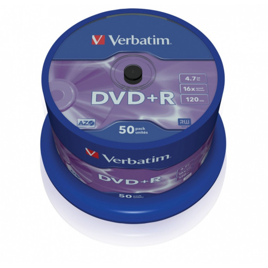 DVD+R 16x 4.7GB 50P CB            43550