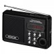 SRD 215 B KIESZONKOWE RADIO Z MP3,USB,SLOT NA KARTE SD    BATERIA LITOWA DO 10 GODZ.