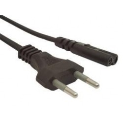 Kabel zasilajacy do notebooka C8 2pin 1.8M VDE