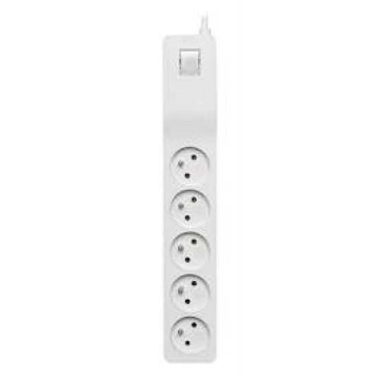 Listwa przeciwprzepięciowa ZX 510, 1L, 1,5m, szara