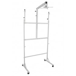 Mobilny statyw do tablic interaktywnych z wysięgnikiem na projektor krótkoogniskowy