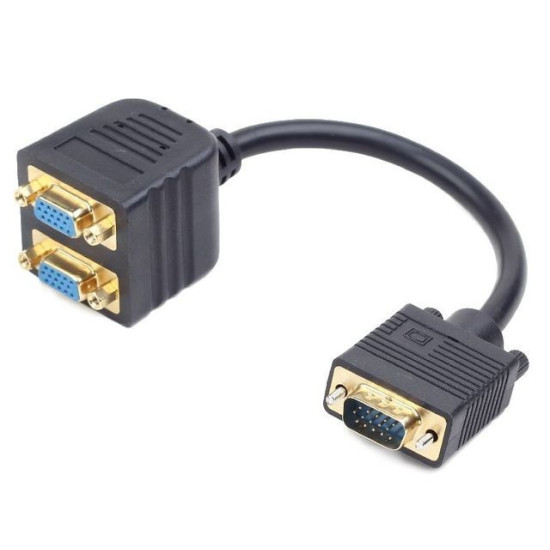 Adapter VGA(M)->2xVGA(F) 20cm 