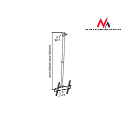 Uchwyt  do telewizora sufitowy  32-55