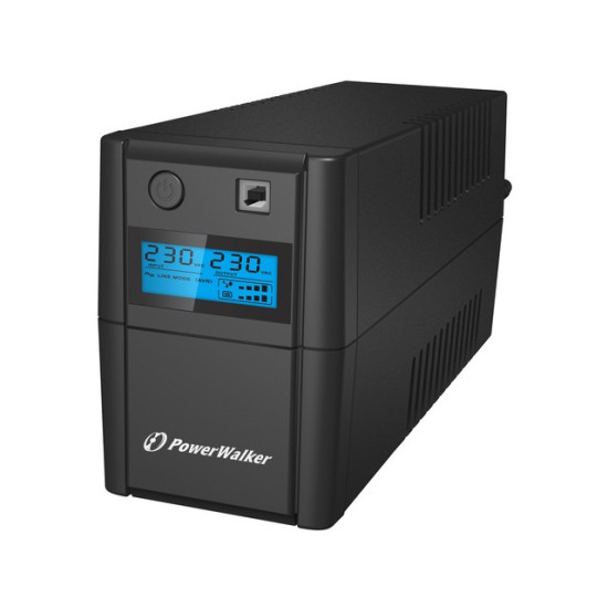UPS LINE-INTERACTIVE 850VA 2X 230V PL OUT, RJ11 IN/OUT, USB, LCD 