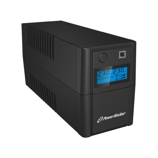 UPS LINE-INTERACTIVE 850VA 2X 230V PL OUT, RJ11 IN/OUT, USB, LCD 