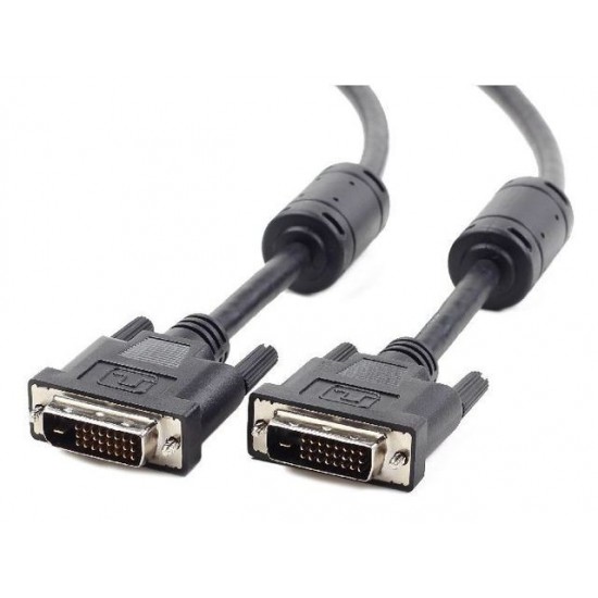 Kabel DVI-D(M)/DVI-D(M)(24+1) Dual Link Ferryt 3M Czarny 