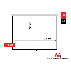 Ekran projekcyjny MC-594 100
