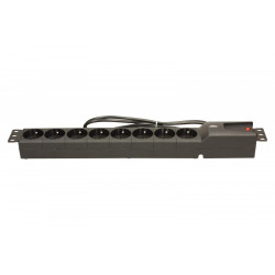 Listwa zasilająca LZRM 810 BW IEC 320, PDU, 1.5m