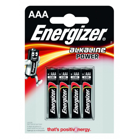 Bateria Alkaline Power Alkaliczna AAA LR03 E91 4 szt. blister