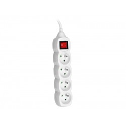 Listwa PowerWatch 3 m biala(4 gniazda)0/1