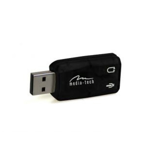 VIRTU 5.1 USB - Karta dźwiękowa USB oferująca wirtualny dźwięk 5.1 MT5101