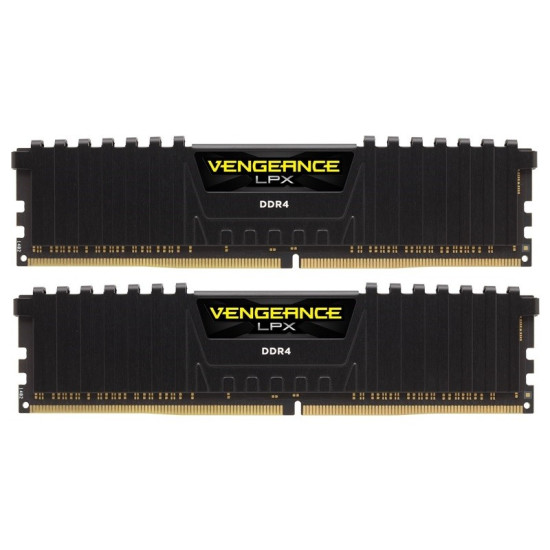 DDR4 Vengeance LPX 32GB/2666(2*16GB) CL16-18-18-35 BLACK 1,20V                                                                                XMP 2.0