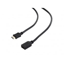 Przedłużacz HDMI A-A M/F v2.0 High Speed 1.8 m 