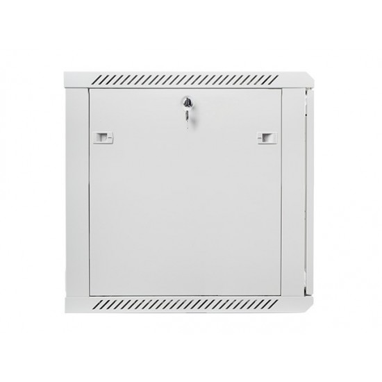 Szafa instalacyjna wisząca 19' 12U 600X600mm szara (drzwi       szklane)