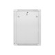 Szafa instalacyjna wisząca 19 18U 600X600mm szara (drzwi szklane)
