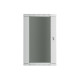 Szafa instalacyjna wisząca 19 22U 600X600mm szara (drzwi szklane)