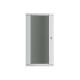 Szafa instalacyjna wisząca 19' 27U 600X600mm szara (drzwi       szklane)