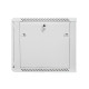 Szafa instalacyjna wisząca 19' 9U 600X600mm szara (drzwi        szklane)