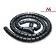 Organizator maskownica kabli MCTV-676 B black 