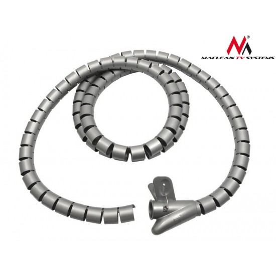 Organizator maskownica kabli MCTV-676 S silver 