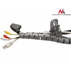 Organizator maskownica kabli MCTV-676 S silver 